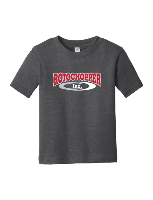 Rabbit Skins Vintage Smoke Toddler Fine Jersey Tee w/Rotochopper Logo