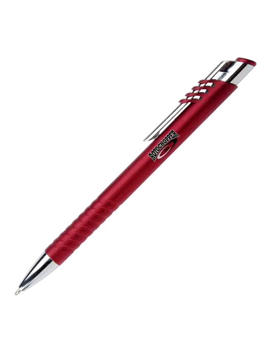 Schirhart Red Pen - Black Ink w/Rotochopper Logo