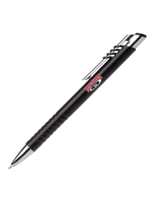 Schirhart Black Pen - Black Ink w/Rotochopper Logo
