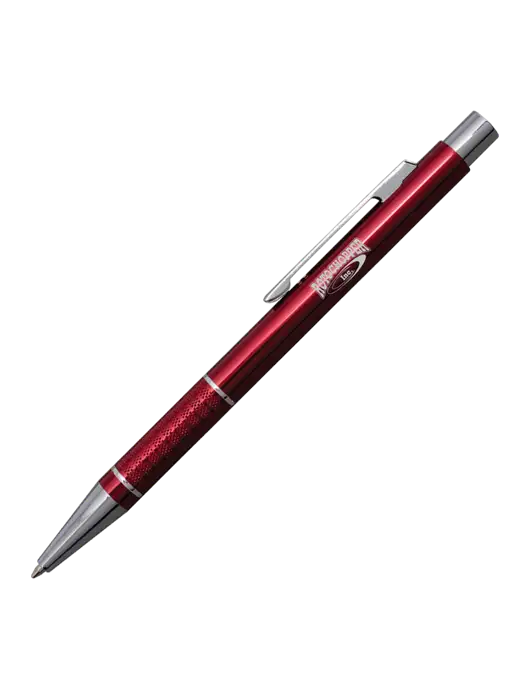 St George Red Pen - Blue Ink w/Rotochopper Logo