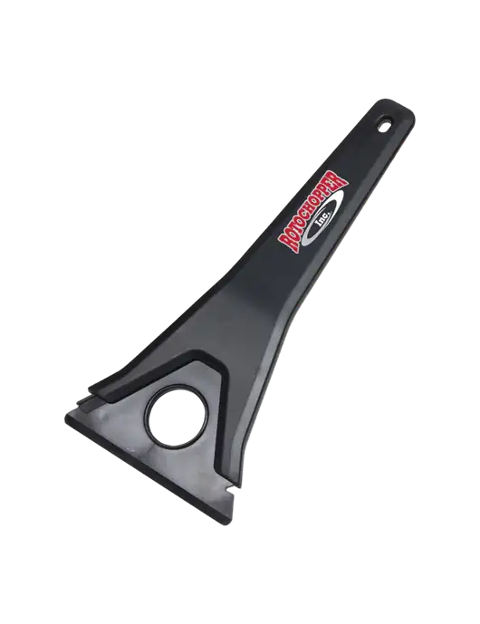 TriBlade Black Windshield Scraper w/Rotochopper Logo