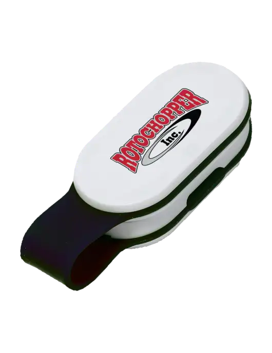 Magna Clip Black Personal Safety Light w/Rotochopper Logo