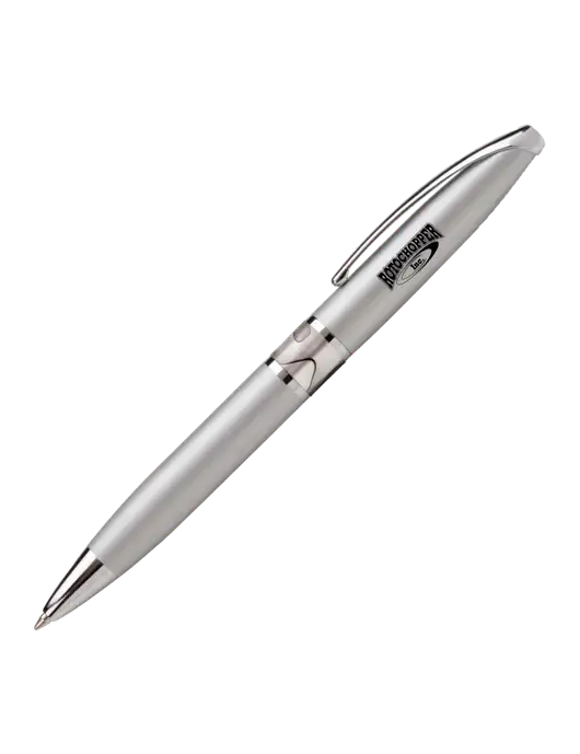 Illusion Silver Pen - Black Ink w/Rotochopper Logo