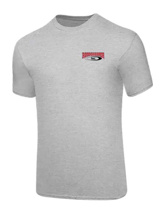 Core Blend Light Grey Heather T-Shirt w/Rotochopper Logo