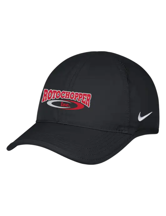 Nike Black Featherlight Cap w/Rotochopper Logo