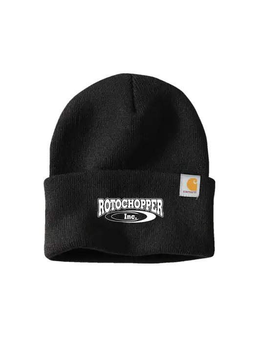 Carhartt Black Watch Cap 2.0 w/Rotochopper Logo