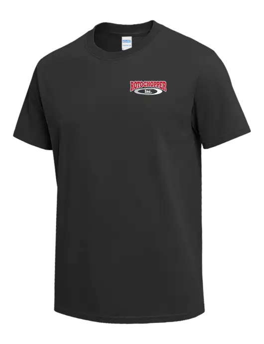 Charcoal Heavyweight 6.1 oz T-Shirt w/Rotochopper Logo