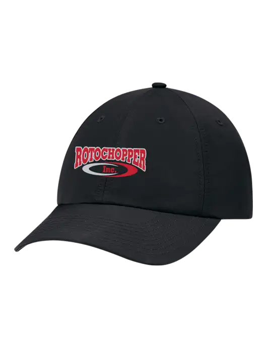 Richardson Relaxed Performance Lite Black Cap w/Rotochopper Logo