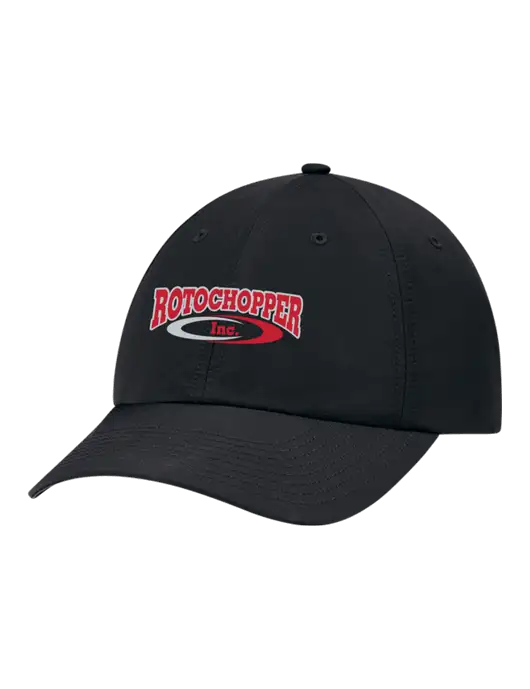 Richardson Relaxed Performance Lite Black Cap w/Rotochopper Logo