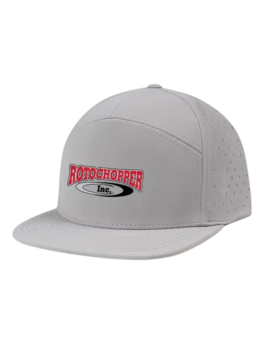 Richardson Light Grey Cannon Cap w/Rotochopper Logo