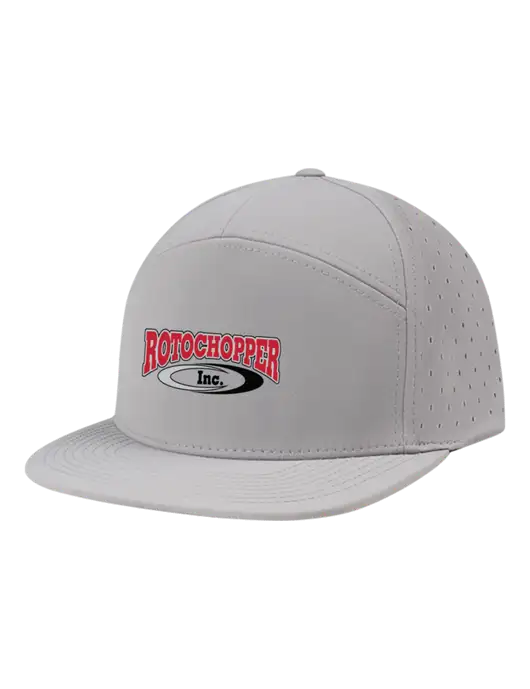 Richardson Light Grey Cannon Cap w/Rotochopper Logo