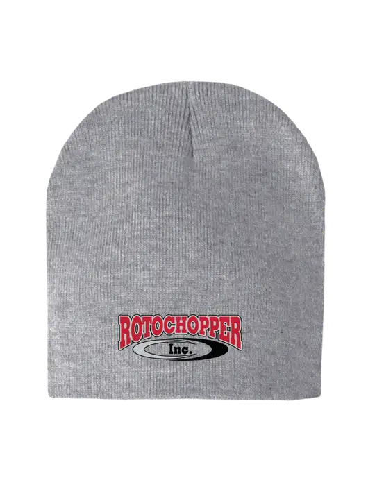 Light Grey Heather Element Knit Beanie w/Rotochopper Logo