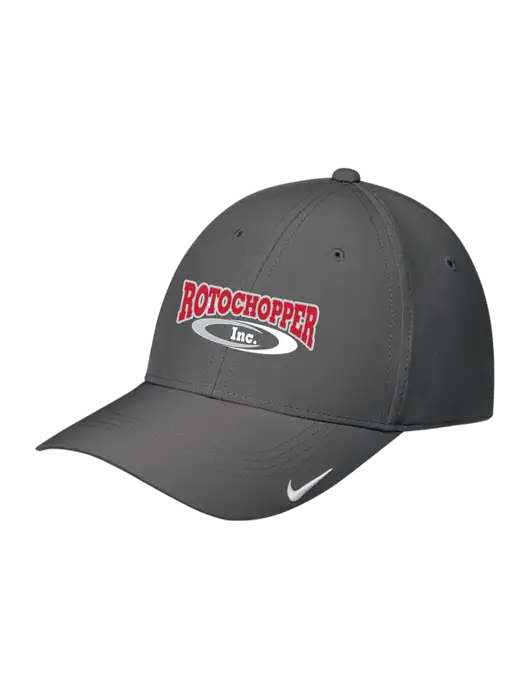 Nike Dark Grey Dri-FIT Legacy Cap w/Rotochopper Logo
