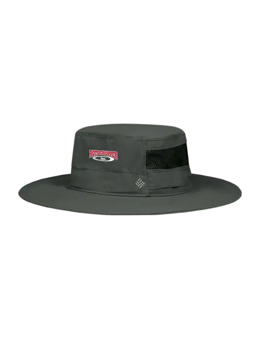 Columbia Dark Grey Bora Bora Booney  Hat w/Rotochopper Logo